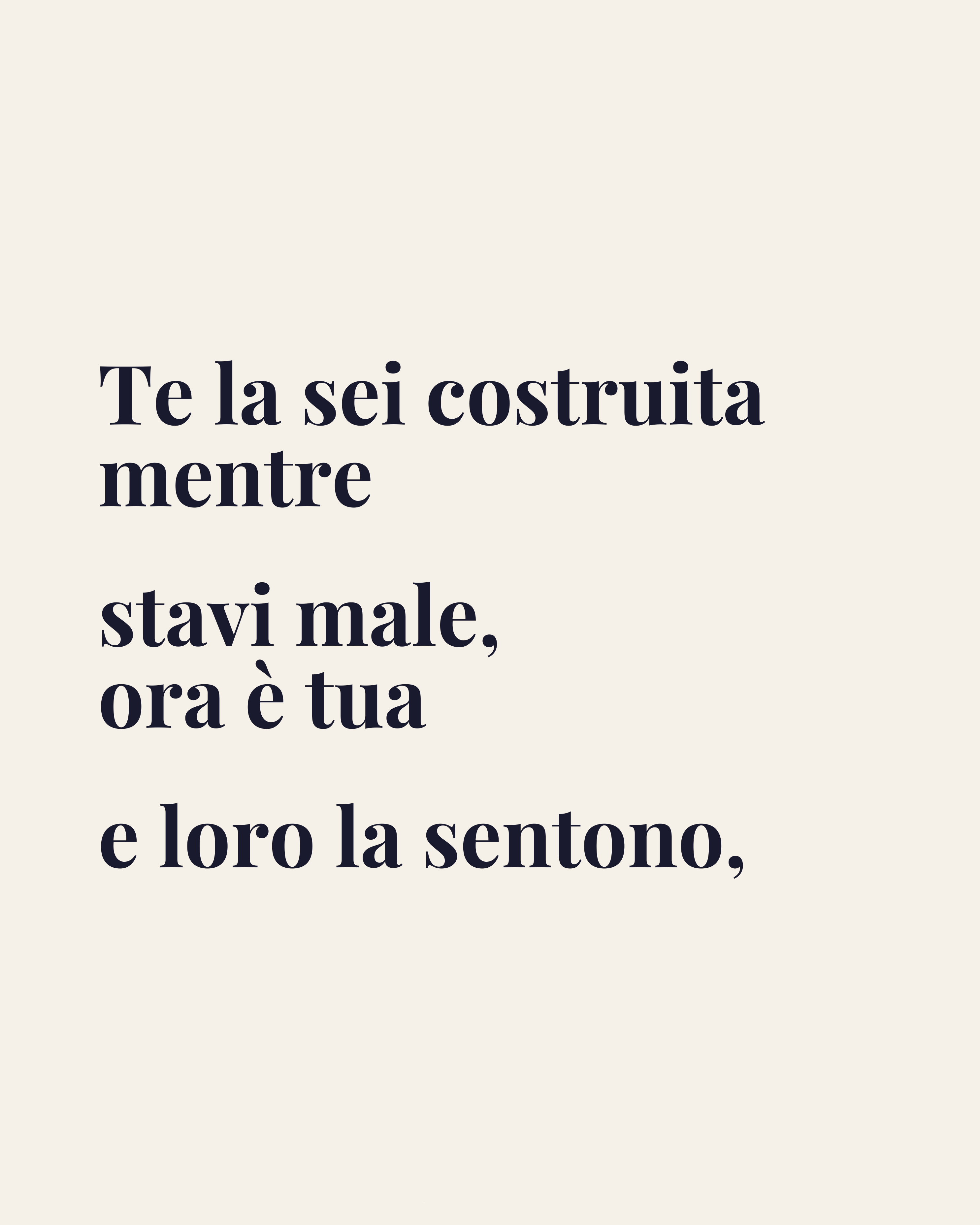 Da oggi falla finita coi lamenti... di Franco Arminio — slide 5 · Troppa Poesia