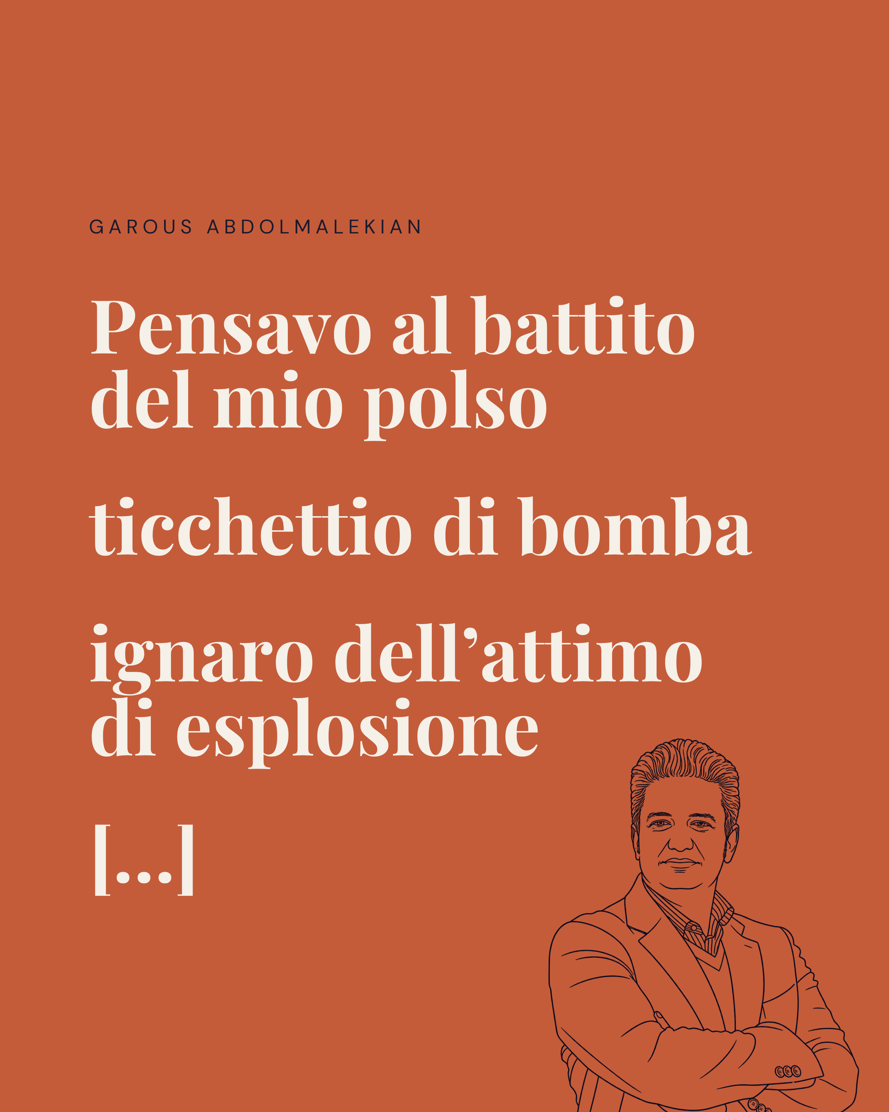 Con gli occhi gialli di Garous Abdolmalekian — slide 1 · Troppa Poesia